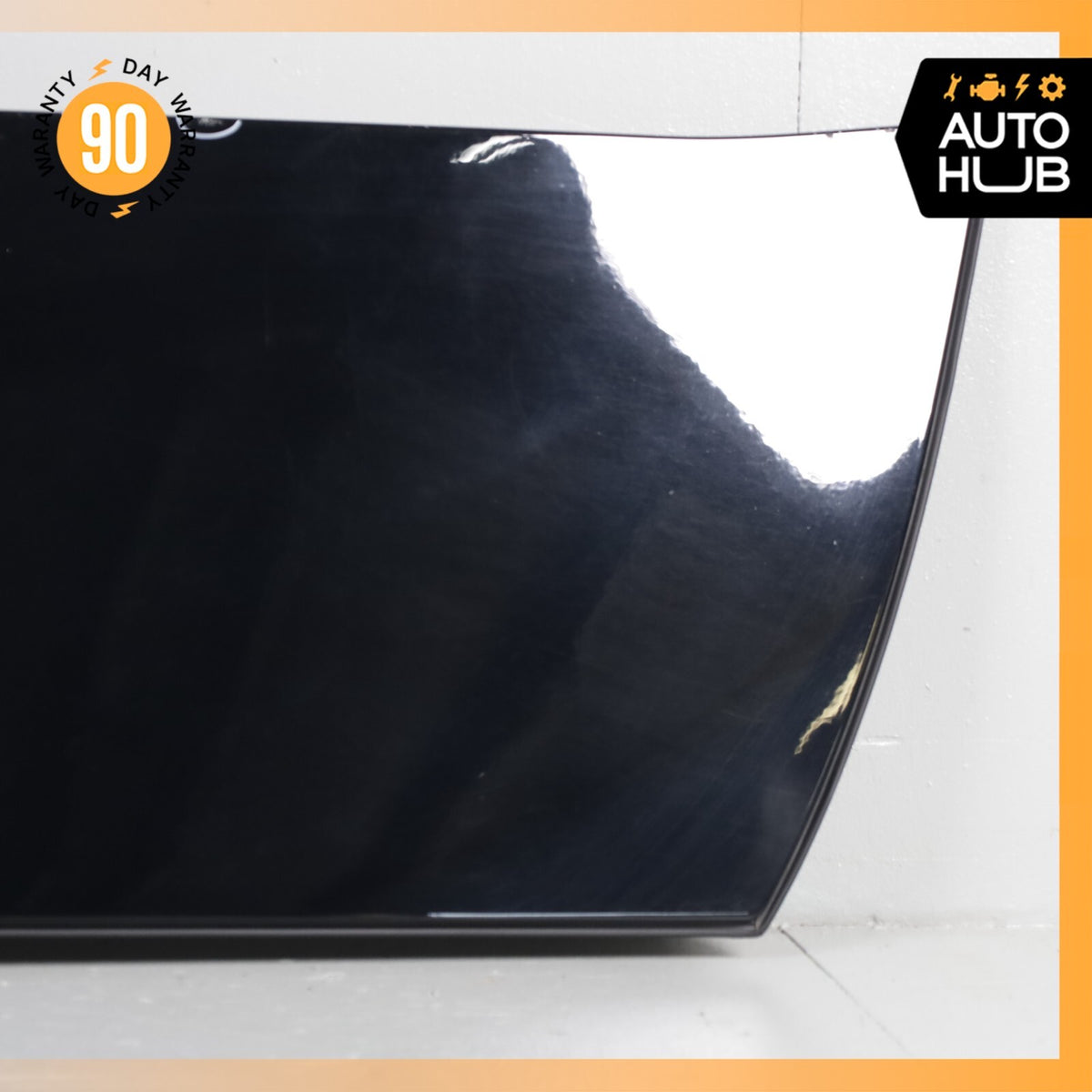 04-09 Cadillac XLR Convertible Rear Folding Top Compartment Panel Black OEM - photo 5