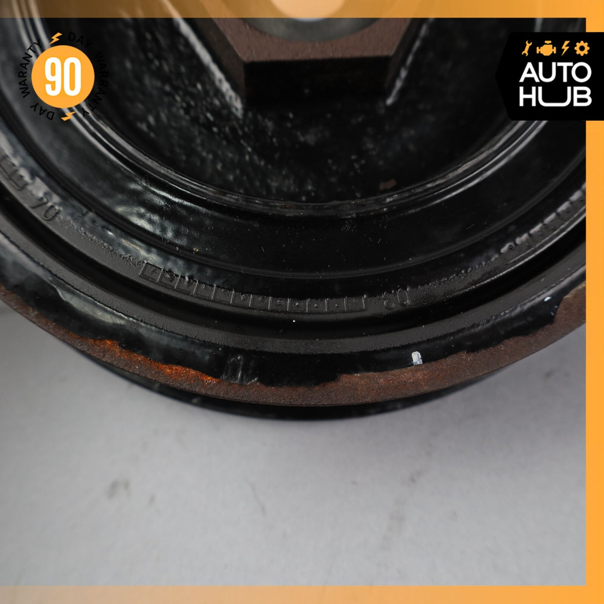 Bentley Continental GT Engine Motor Crankshaft Pulley Vibration Damper OEM 96k - photo 9