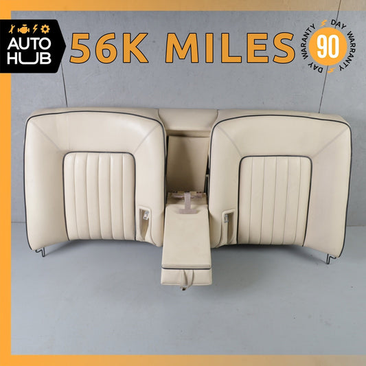 90-92 Bentley Eight Mulsanne Silver Spirit Rear Seat Cushion Top Upper Beige OEM - photo 1