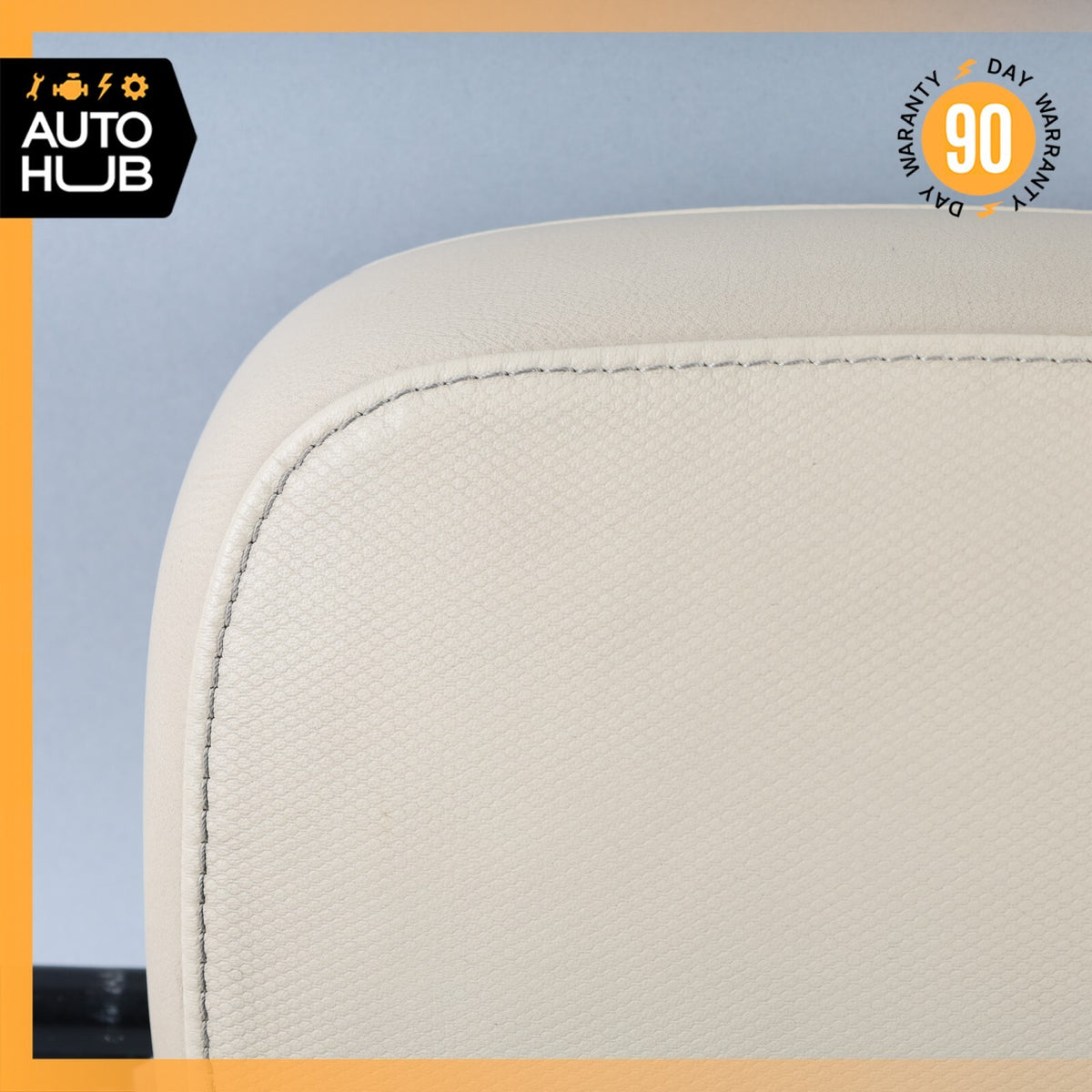 04-10 BMW E64 650i 645Ci Convertible Front Left Side Seat Headrest Beige OEM 65k - photo 9