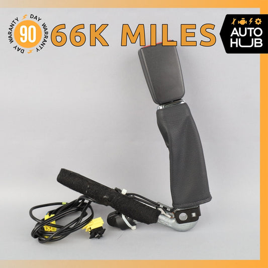 03-06 Mercedes W220 S430 S55 AMG Seat Belt Buckle Seatbelt Front Right Black OEM - photo 1