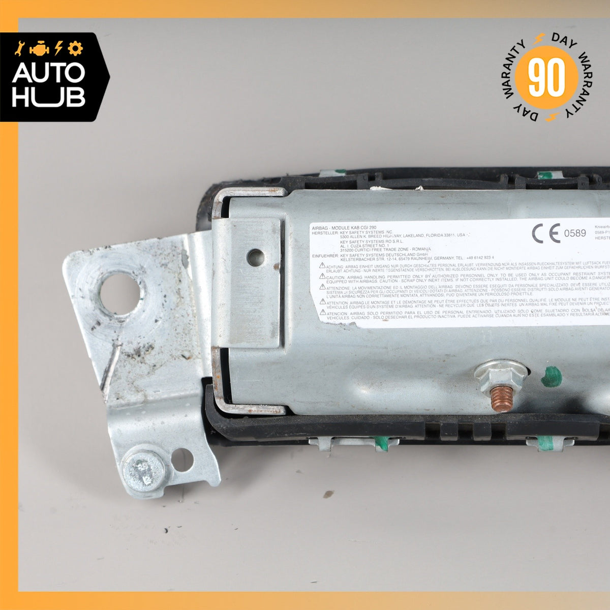 BMW F32 428i 228i M235i 328i Left Driver Dashboard Lower Knee Air Bag Airbag OEM - photo 8