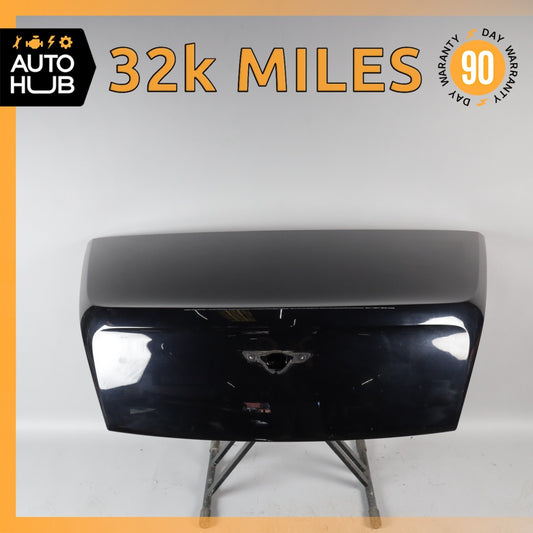 12-18 Bentley Continental GTC Convertible Trunk Lid Panel Assembly Black OEM 32k - photo 1