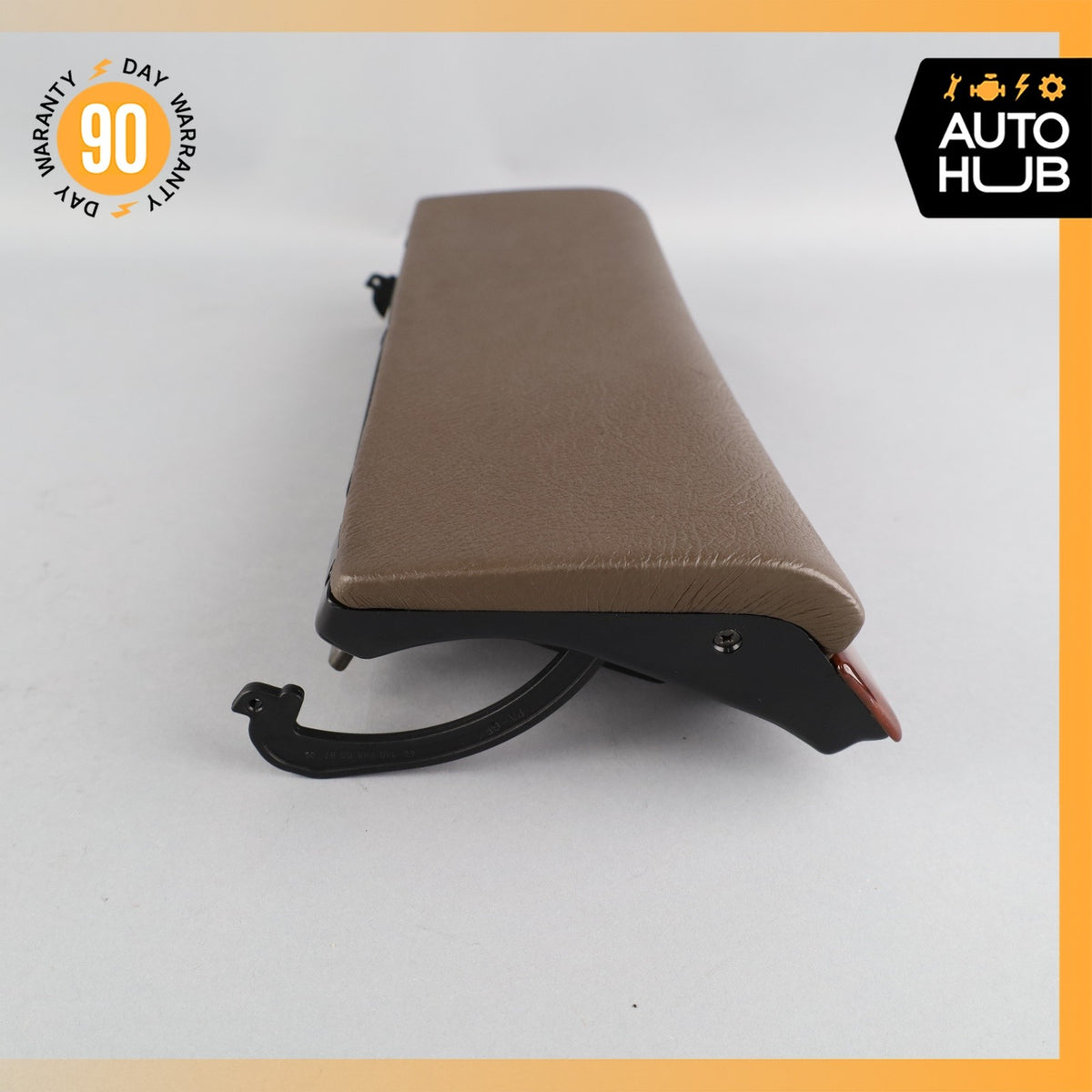 95-99 Mercedes W140 CL600 CL500 Dashboard Glove Box Lid Cover Trim Door OEM - photo 7