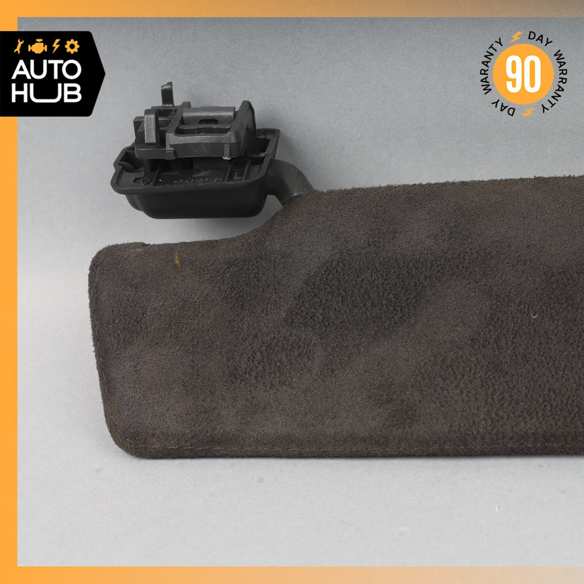 2014 Jaguar X152 F-Type Convertible Right Sun Visor Shade Sunvisor Suede OEM - photo 5