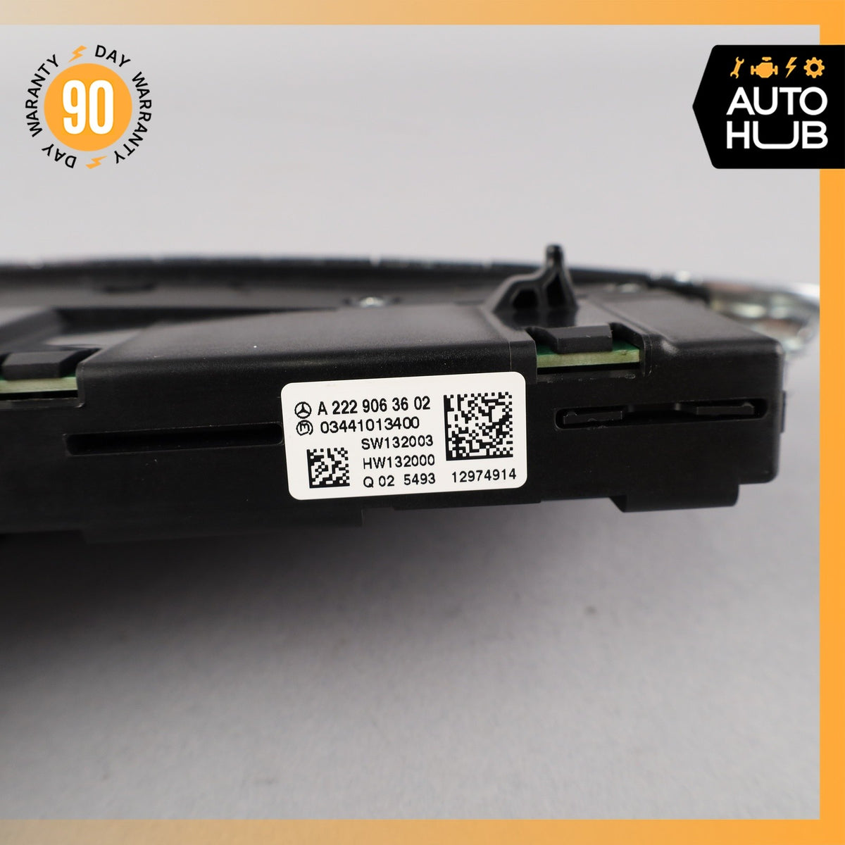 15-18 Mercedes W217 S550 S600 AC A/C Climate Control Switch Dual Zone OEM - photo 12