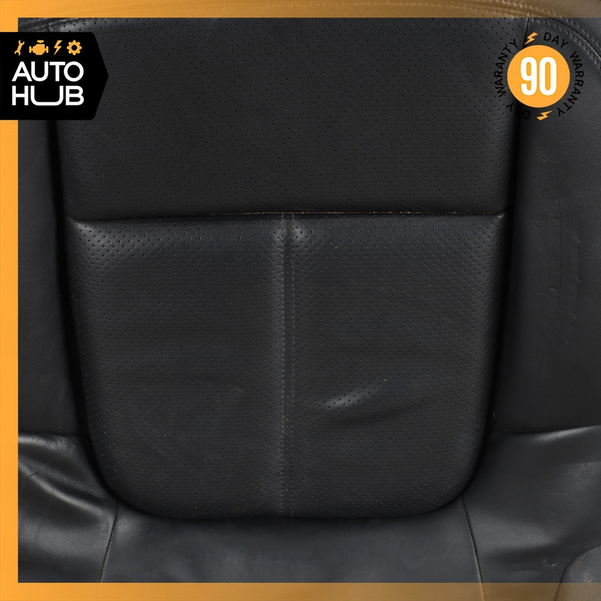 15-18 Porsche Macan 95B Front Left Lower Bottom Seat Cushion Leather Black OEM - photo 9