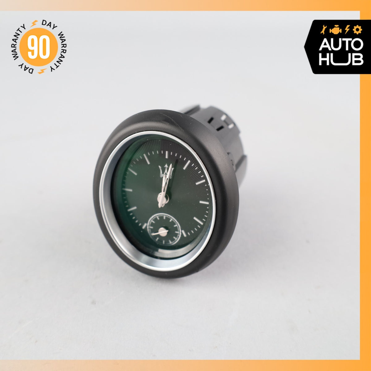 17-20 Maserati Levante M161 Center Dashboard Analog Clock OEM 64k - photo 2