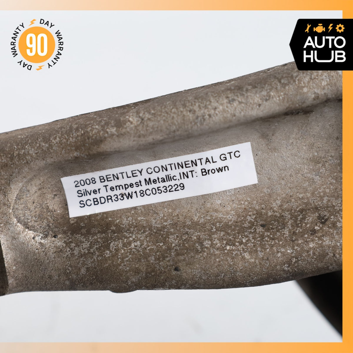 07-12 Bentley Continental GTC Rear Left Side Spindle Knuckle Hub OEM 46k - photo 13