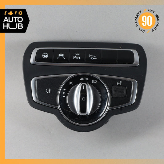 15-19 Mercedes W205 C300 GLC300 C400 Headlight Switch Control 2059059109 OEM - photo 1