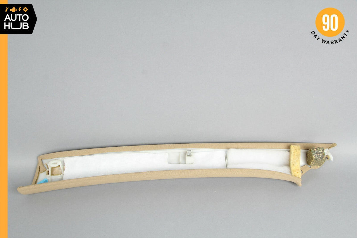 07-13 Mercedes W221 S550 S450 S400 Front Right Side A Pillar Panel Beige OEM - photo 6