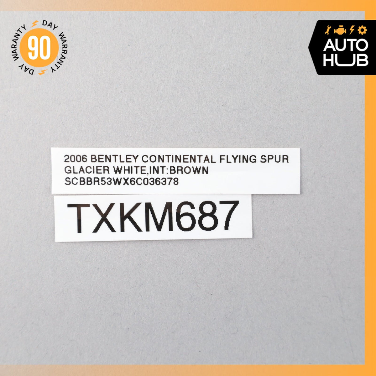 06-13 Bentley Continental Flying Spur Left Side B-Pillar Cover Trim OEM 58k - photo 10