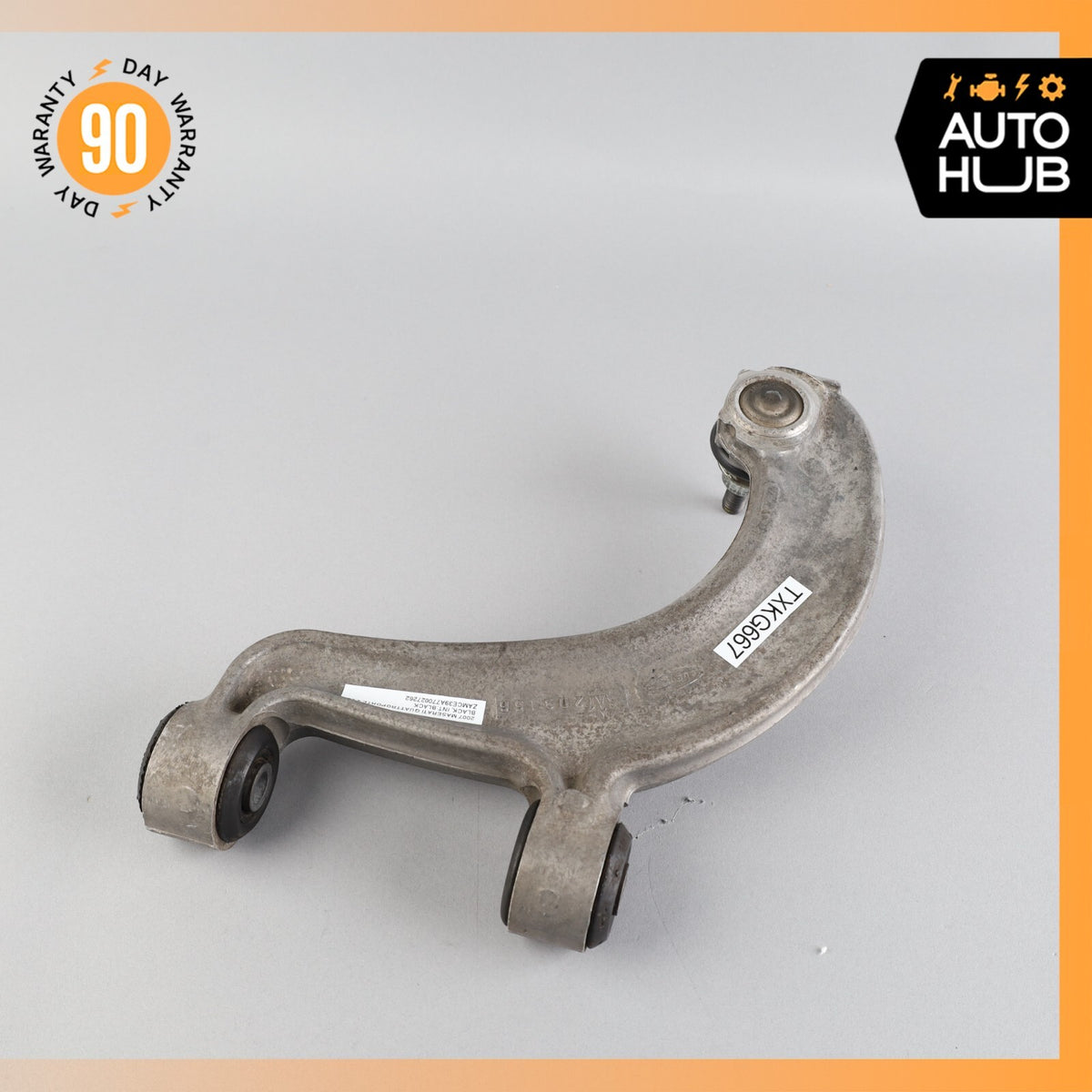 03-10 Maserati Quattroporte M139 Rear Left Side Top Upper Control Arm OEM 51k - photo 3