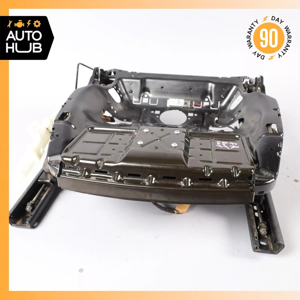 11-24 Porsche Cayenne 958 Lower Seat Track Rail Frame Front Right Side OEM - photo 15