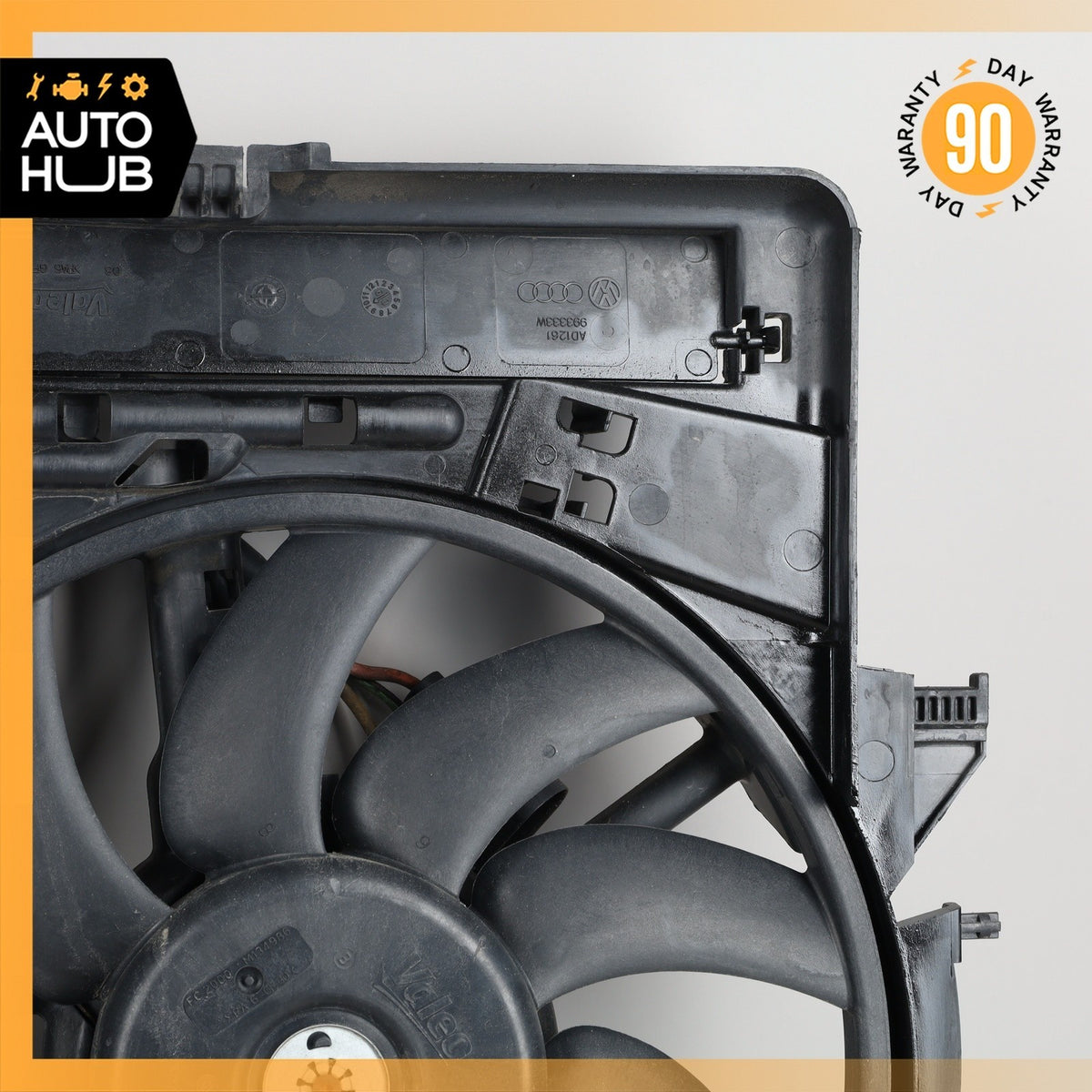 Audi 8R Q5 A5 2.0L Engine Radiator Cooling Fan Motor Assembly OEM - photo 6