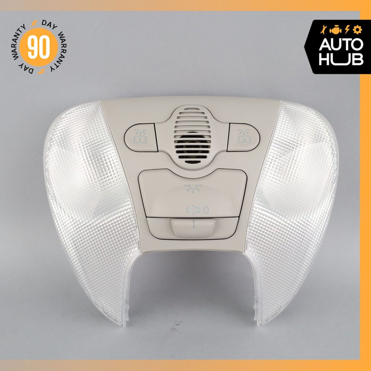 05-12 Mercedes R230 SL550 SL55 AMG Interior Overhead Dome Reading Light OEM 70k - photo 3