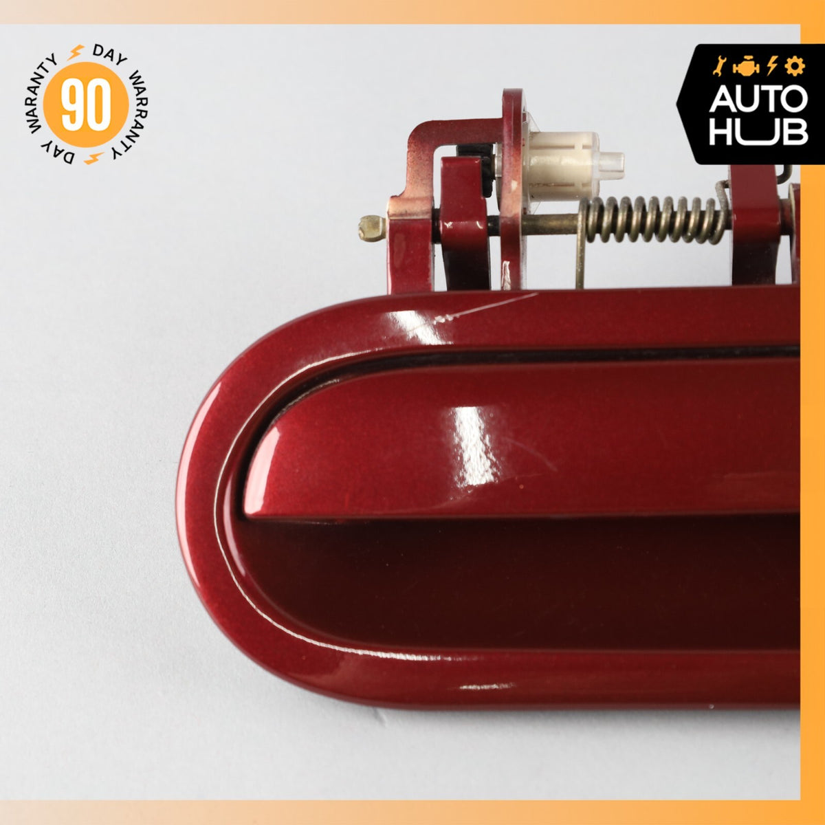 02-05 Ford Thunderbird Left Driver Side Exterior Door Handle Red OEM 80k - photo 4