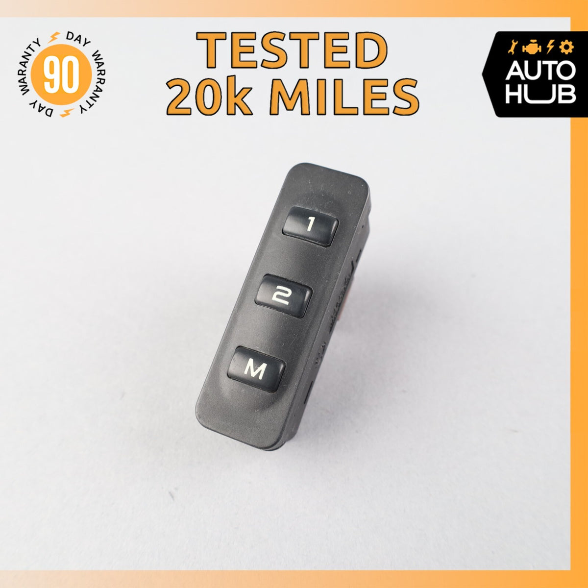 02-07 Maserati Coupe 4200 M138 Front Left Seat Control Memory Switch OEM 20k - photo 1