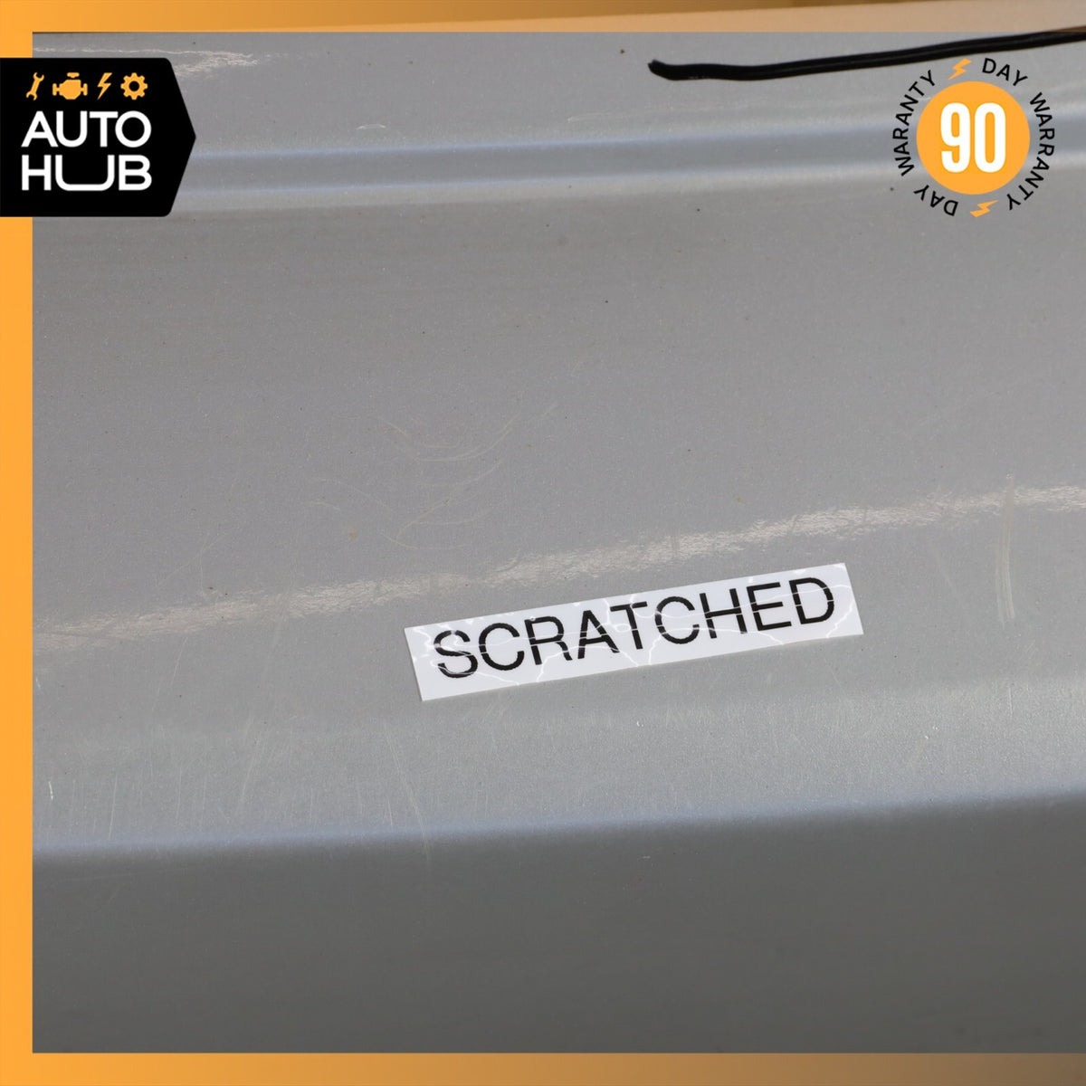 11-14 Porsche Cayenne 958 S Rear Bumper Cover Assembly Silver OEM - photo 7