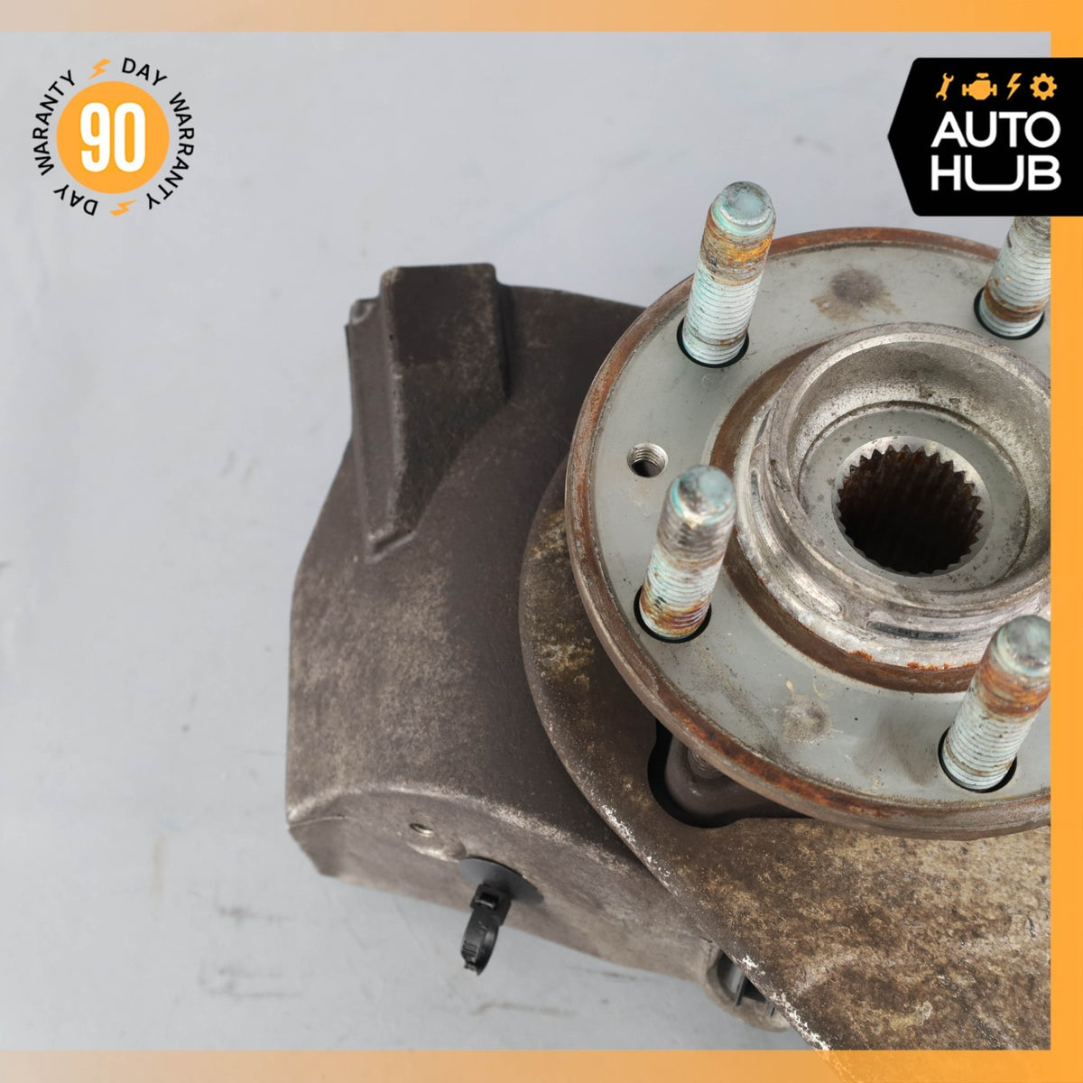 11-17 Aston Martin V8 Vantage Front Left Spindle Knuckle Hub BG333K185AA OEM 26k - photo 3