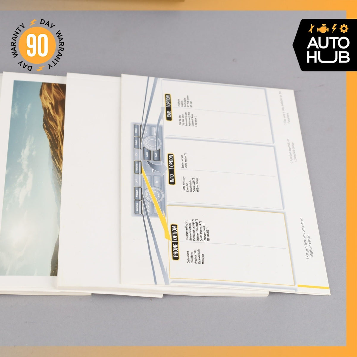 Porsche Panamera 970 Owner's Operator's Manual Book Set OEM - photo 8