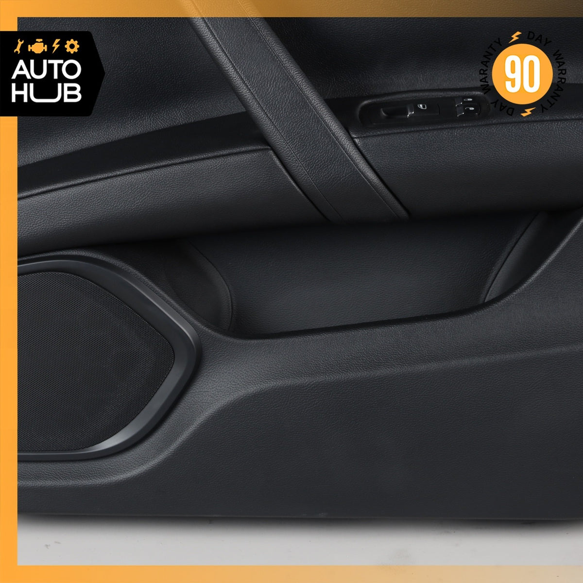 14-22 Maserati Ghibli M157 Front Right Side Interior Door Panel Black OEM 68k - photo 7