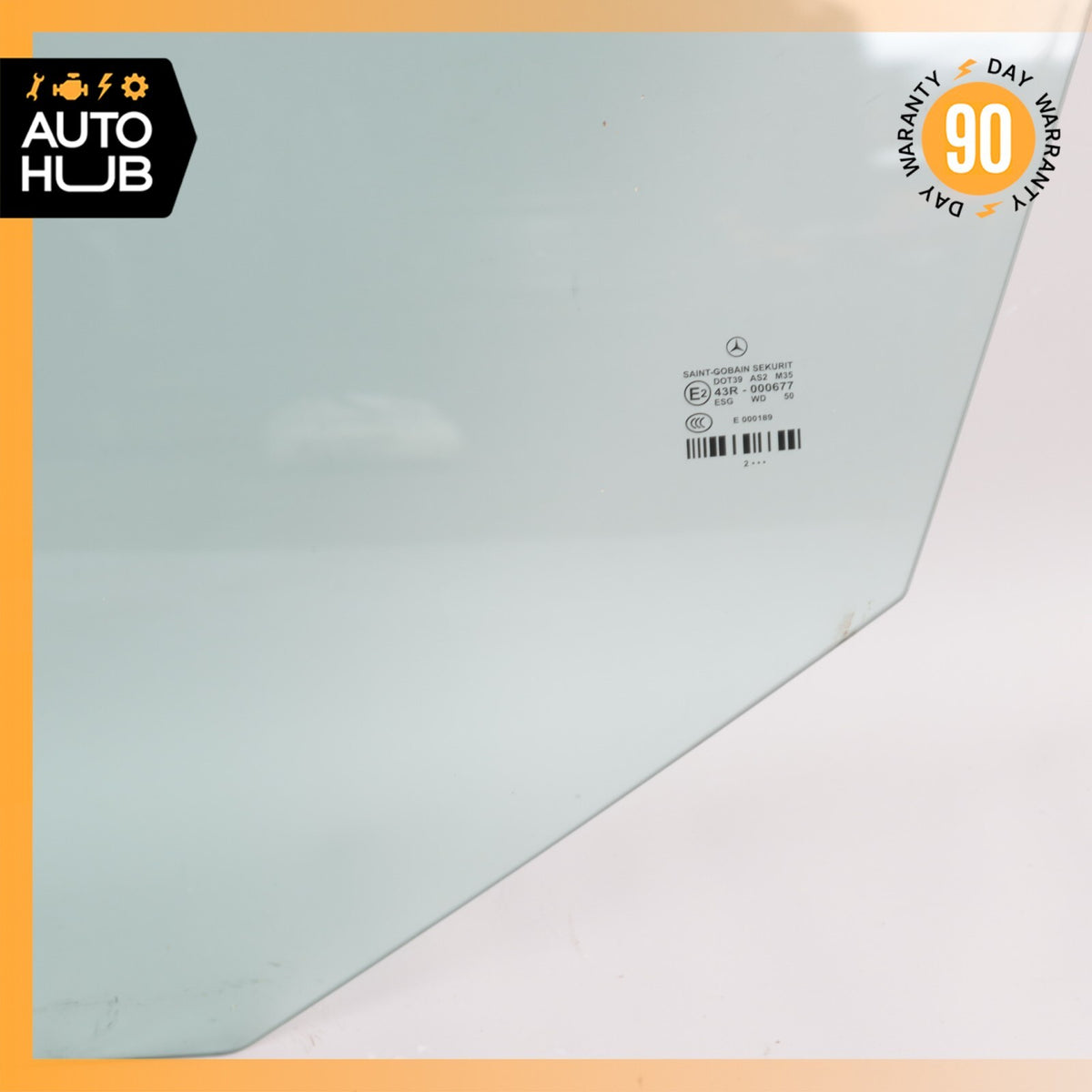 10-16 Mercedes W212 E350 E400 E550 Front Left Side Door Window Glass OEM - photo 6