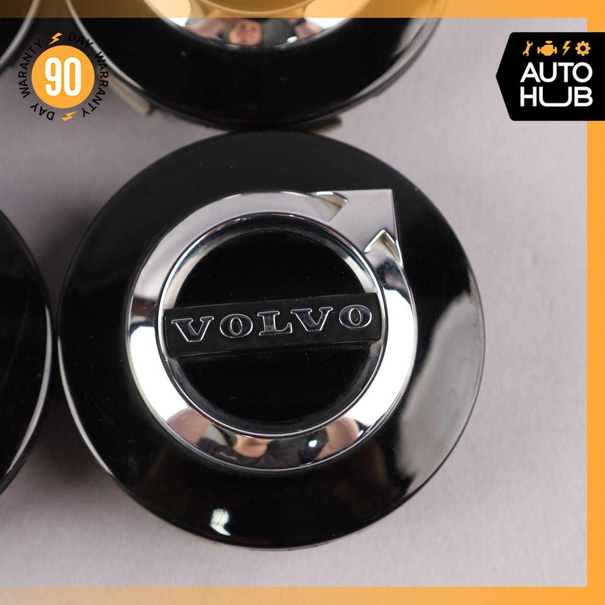 Volvo S60 Center Wheel Cap Set 32243631 OEM - photo 5