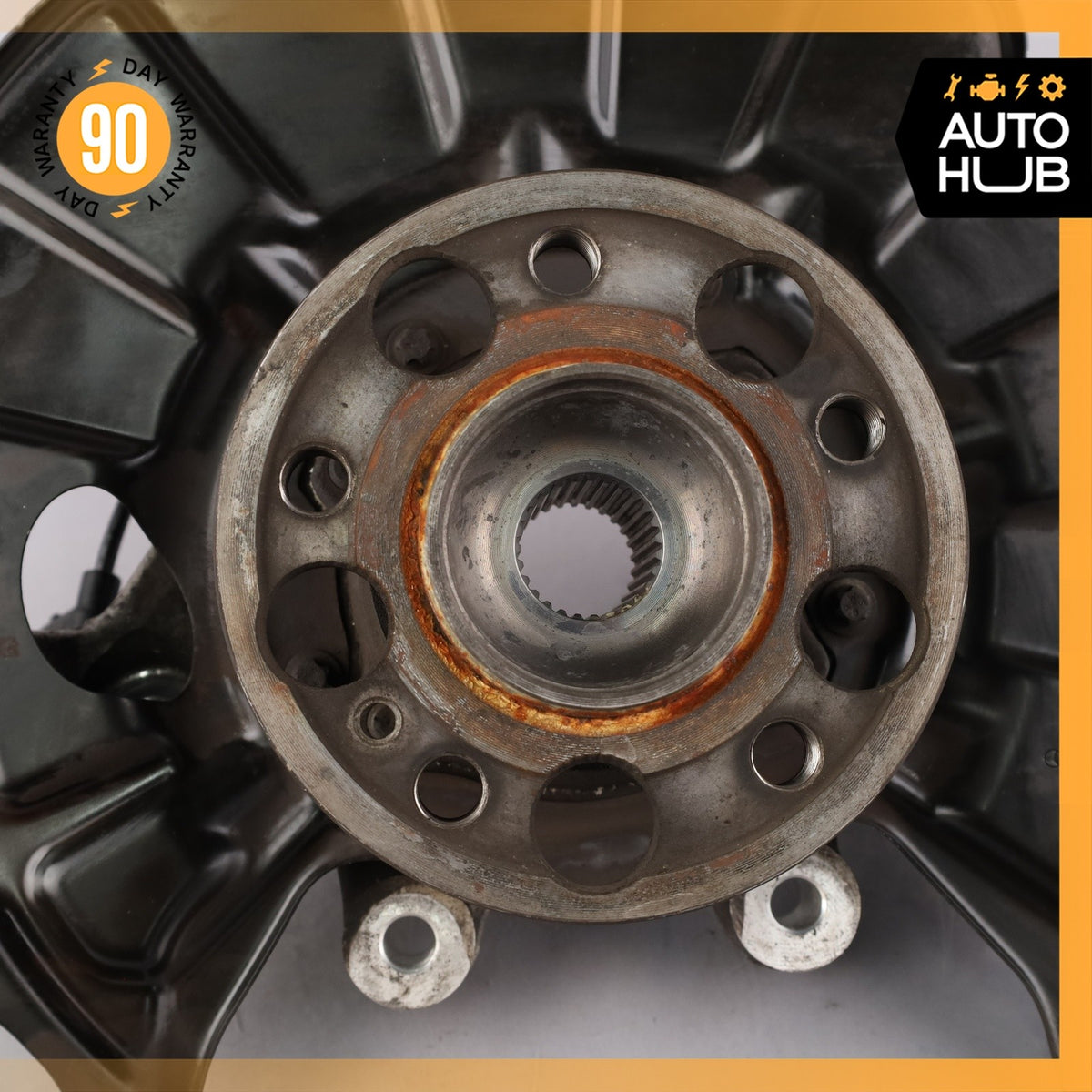 14-20 Mercedes W222 S550 S600 Rear Right Passenger Spindle Knuckle Hub OEM - photo 6