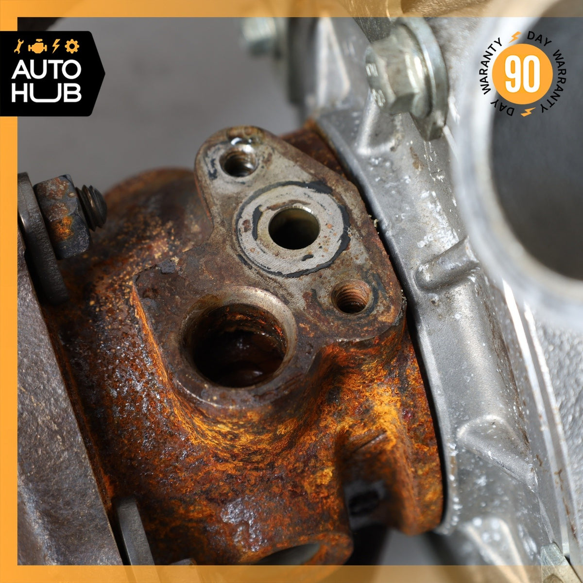 03-17 Mercedes W221 S600 SL600 M275 Turbocharger Turbo Manifold Right Side OEM - photo 23