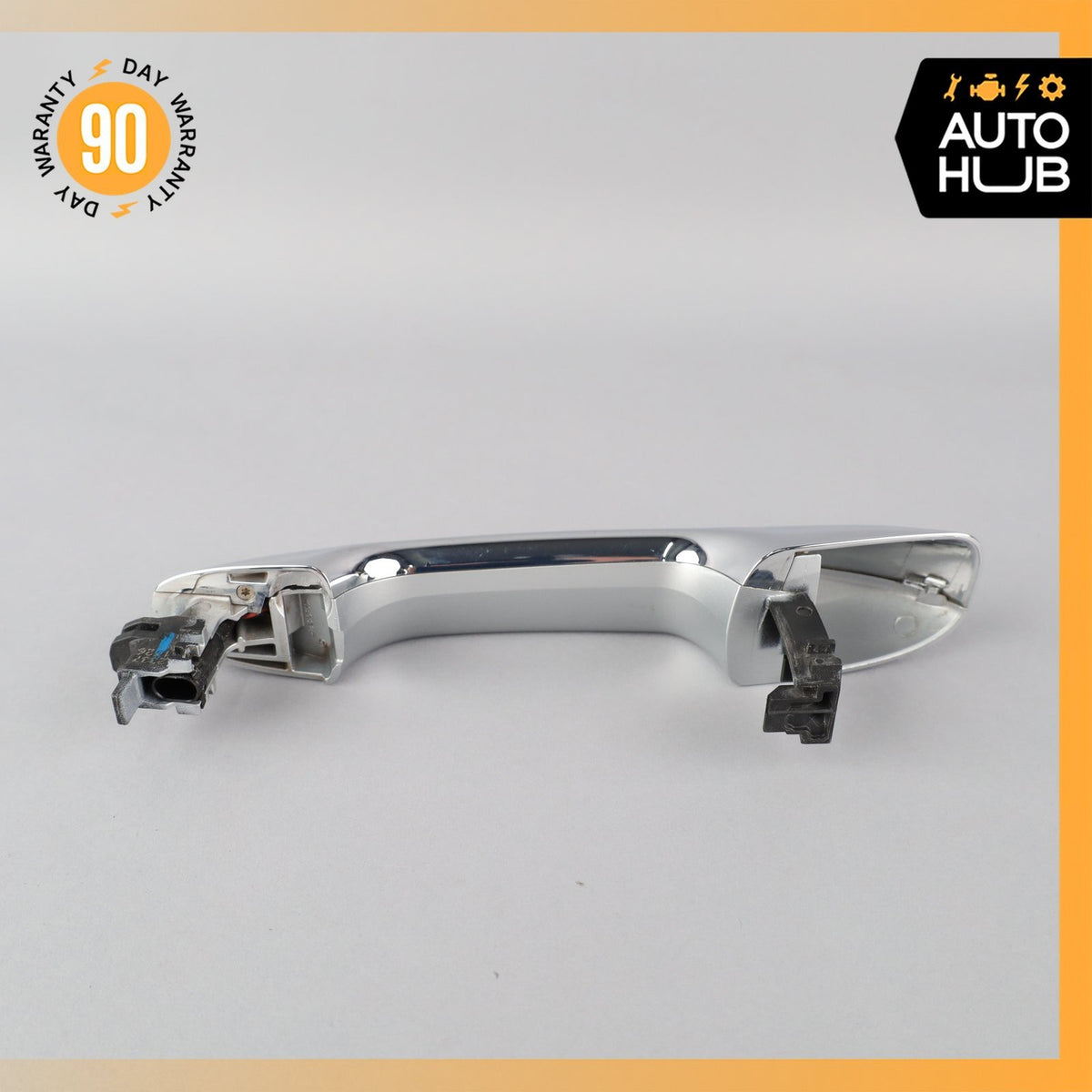 18-20 Mercedes W222 S450 Rear of Front Right Exterior Door Handle Keyless Go OEM - photo 5