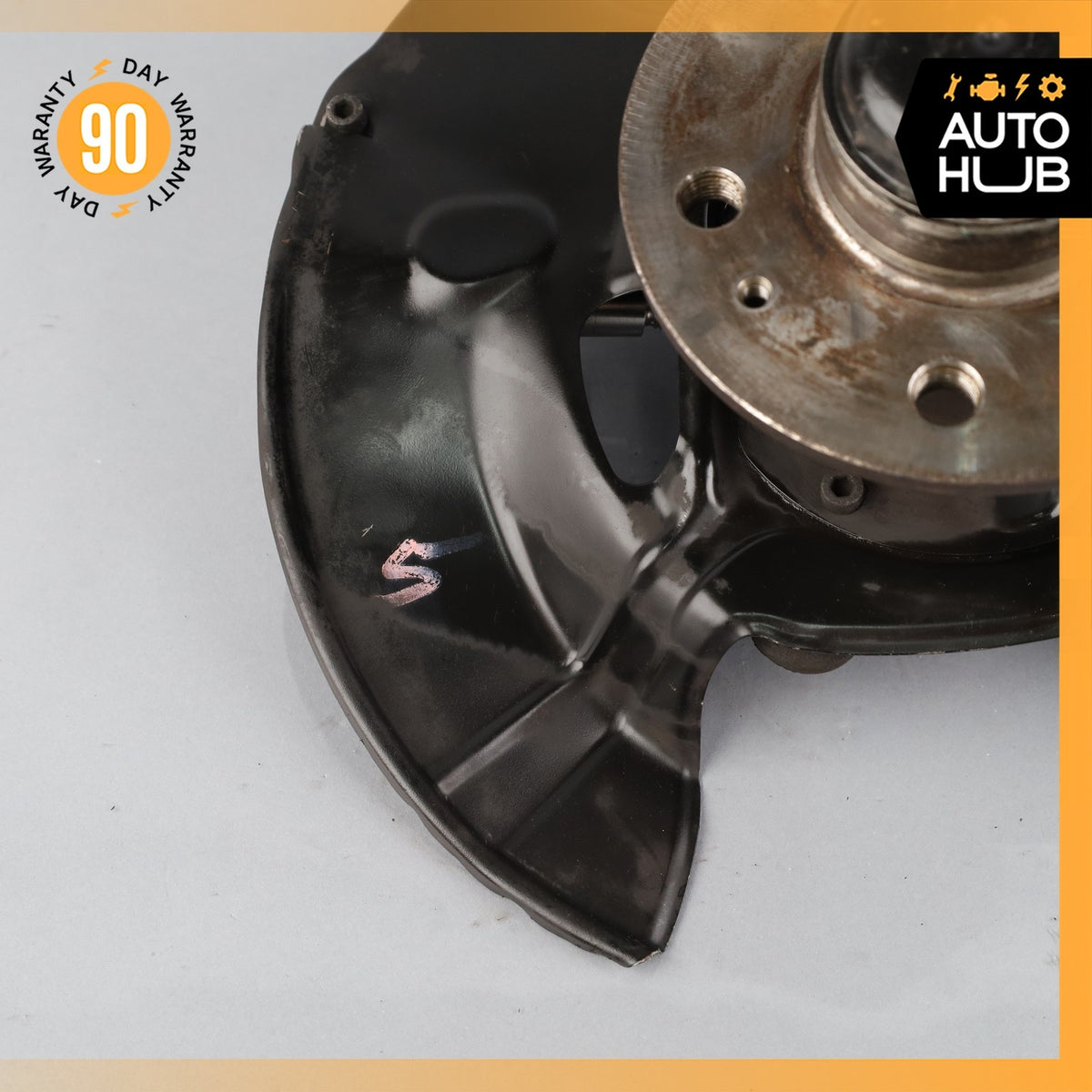Mercedes W140 CL600 300SE Front Right Side Spindle Knuckle Hub OEM 63k - photo 3