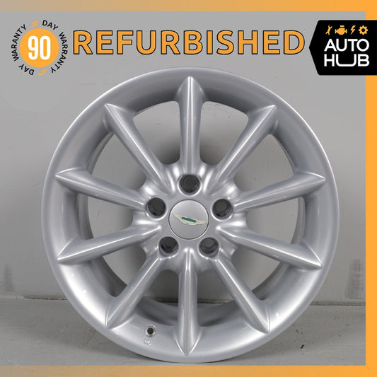 Aston Martin DB7 Vantage 8 x 18 18" Front Wheel Rim Silver 36120943AB OEM - photo 1