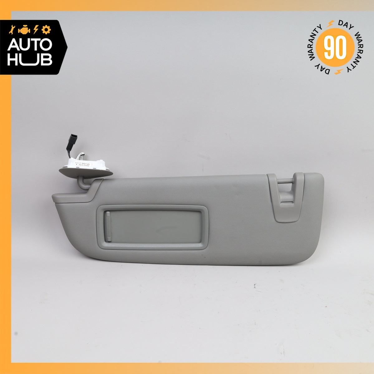 10-16 Porsche Panamera Left Driver Side Sun Visor Sunvisor Gray OEM - photo 2