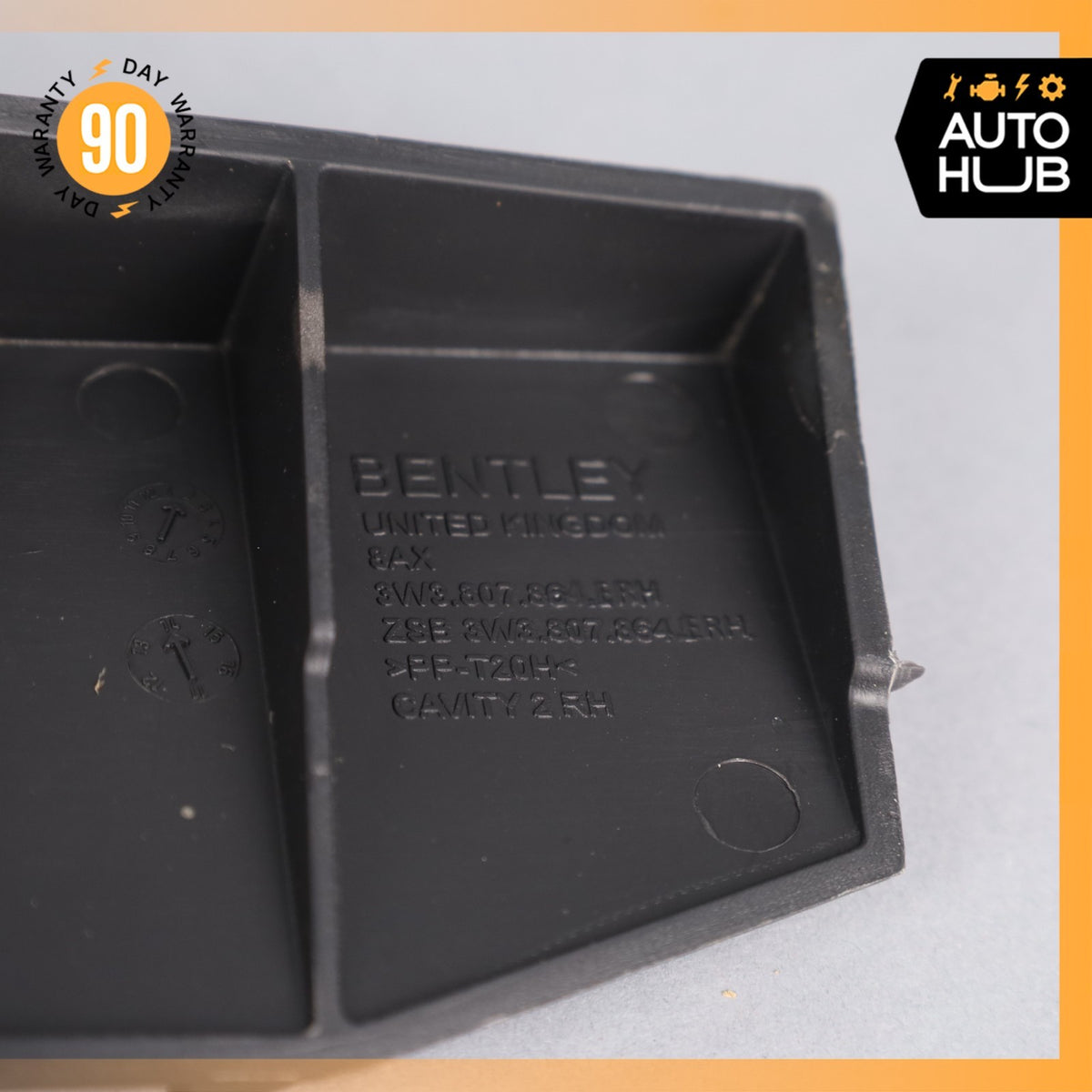 12-15 Bentley Continental GTC GT Rear Bumper Holder Support Brackets Set OEM 11k - photo 8