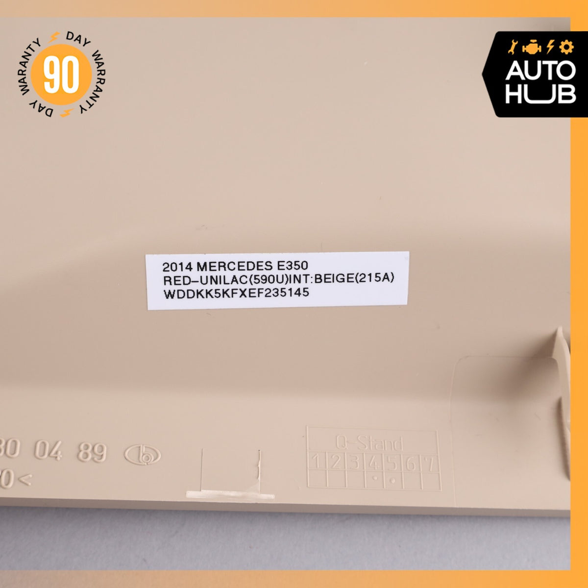 10-17 Mercedes W207 E350 E550 Dashboard Dash Board Trim Panel Right Side OEM - photo 14