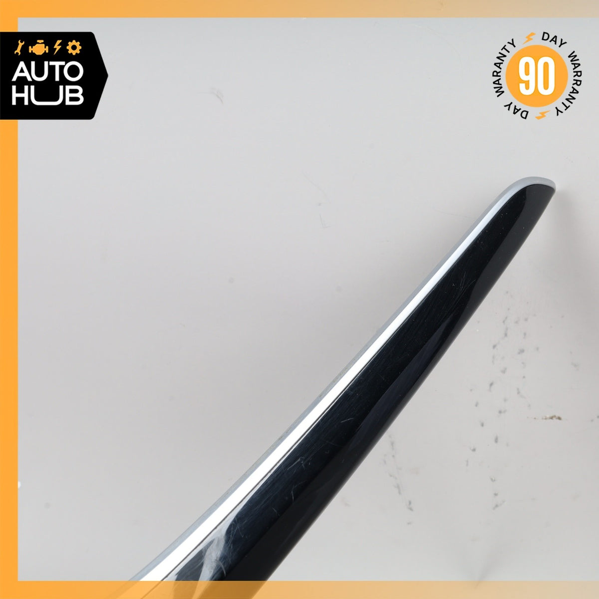 14-20 Mercedes W222 S63 AMG S600 Front Left Side Door Panel Trim Piano Black OEM - photo 4