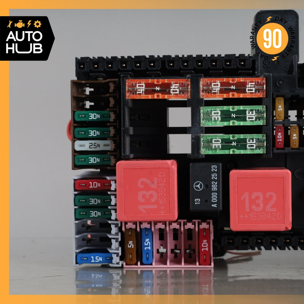 14-17 Mercedes W222 S550e S600 S63 AMG Rear Trunk Fuse Box Module 2229061201 OEM - photo 3
