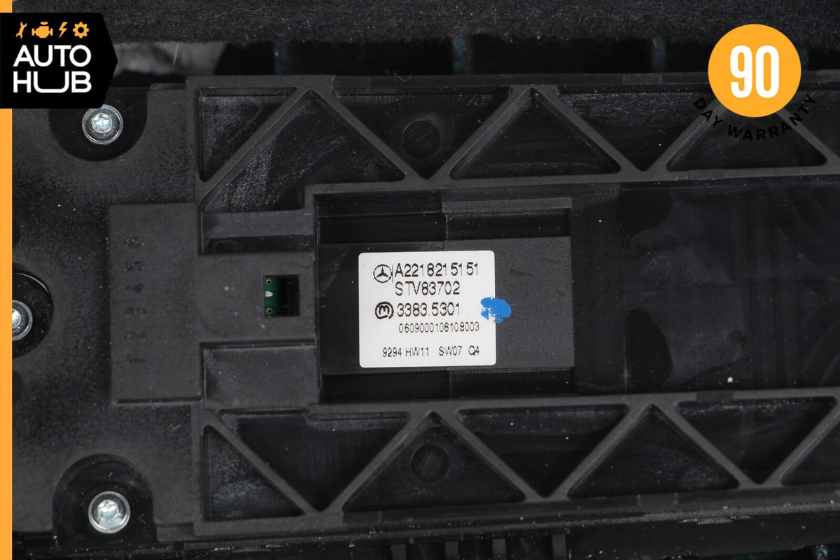 10-14 Mercedes W221 S400 CL63 Left Driver Master Window Switch Control Nappa OEM - photo 11