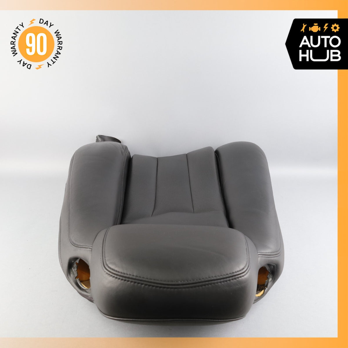 04-05 Cadillac XLR Left Driver Side Top Upper Seat Cushion Black OEM - photo 12