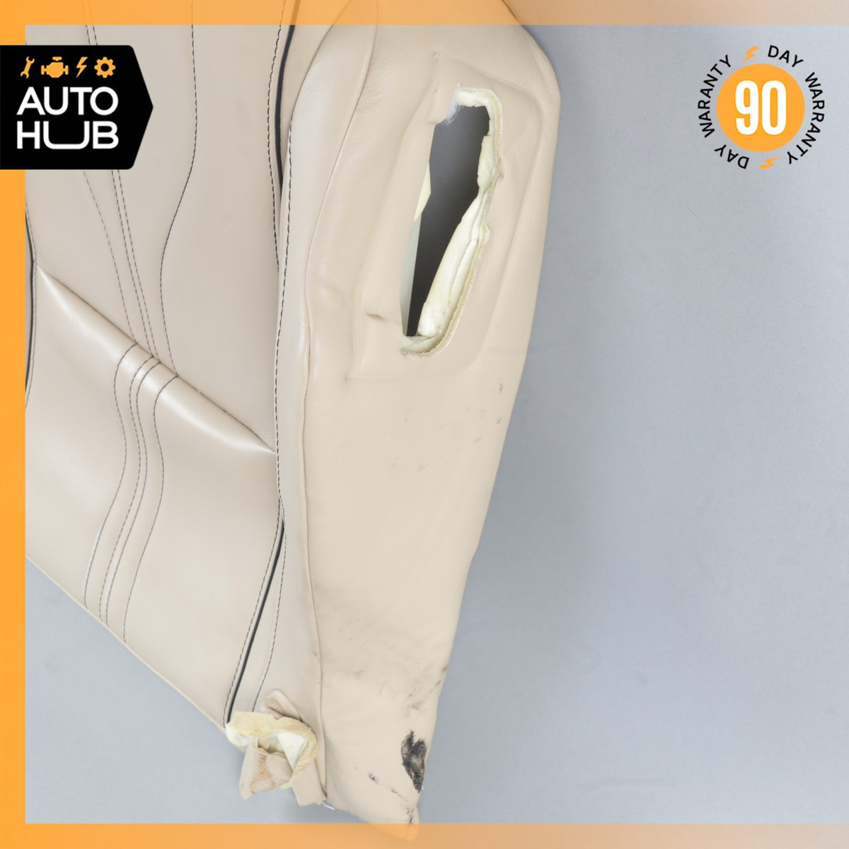 13-15 Aston Martin DB9 Front Left Side Bottom Lower Seat Cushion Beige OEM 22k - photo 9
