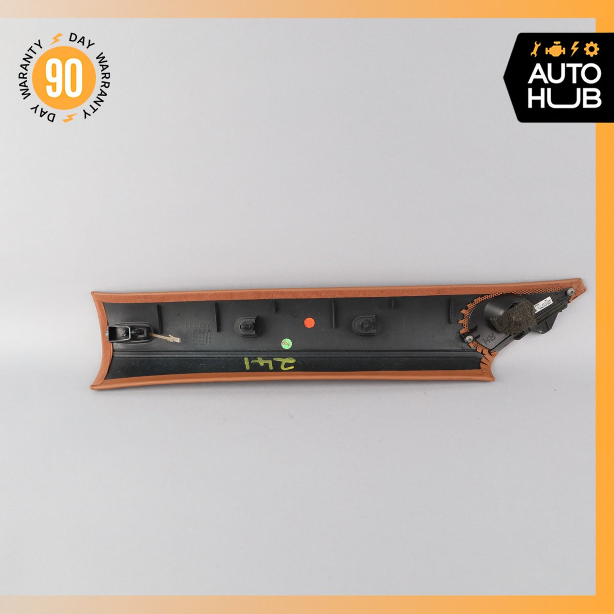 03-10 Bentley Continental GT Front Right Interior Trim Panel A Pillar OEM 53k - photo 5