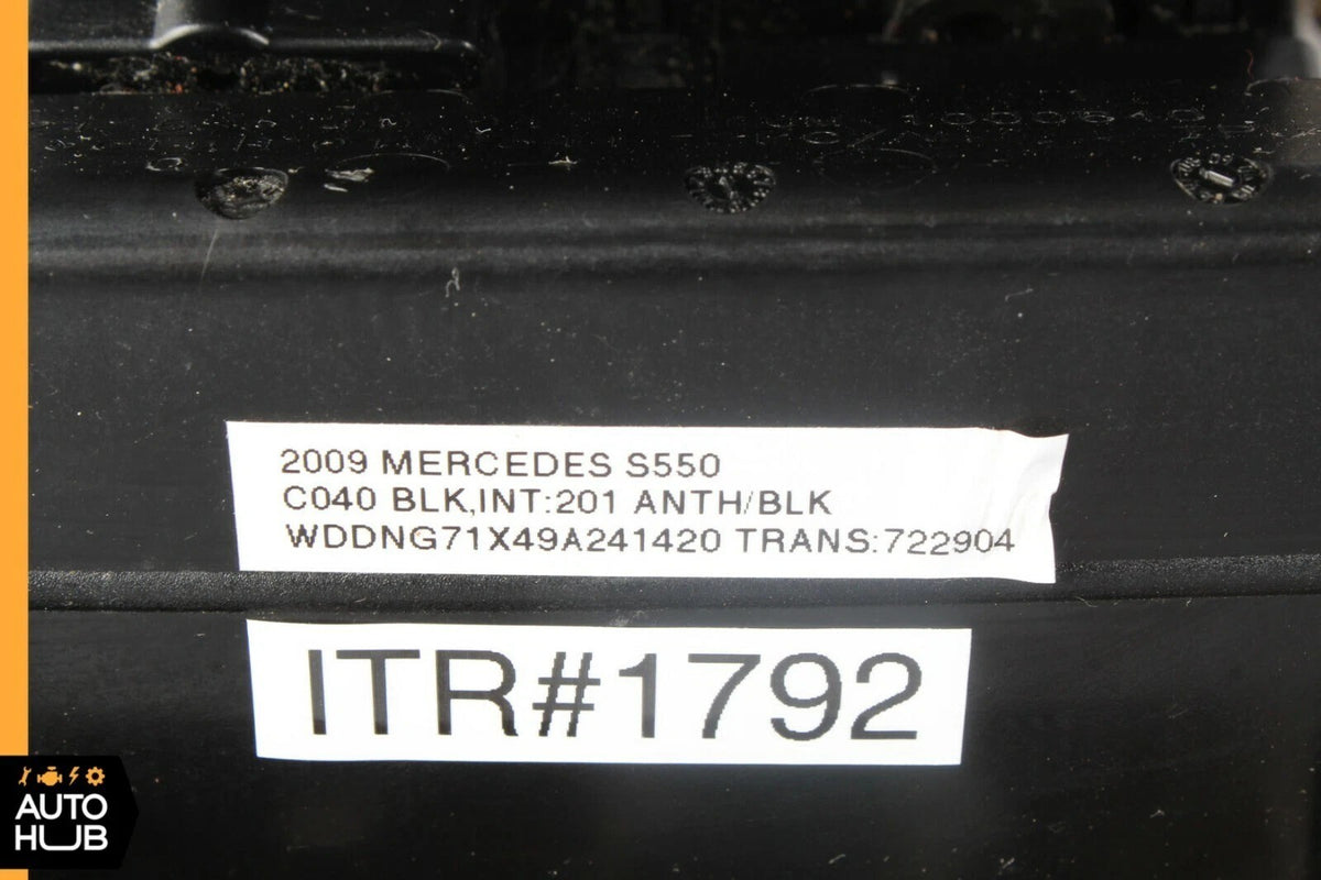 07-13 Mercedes W221 S550 S65 Rear Center Console AC A/C Air Vent Trim OEM - photo 11