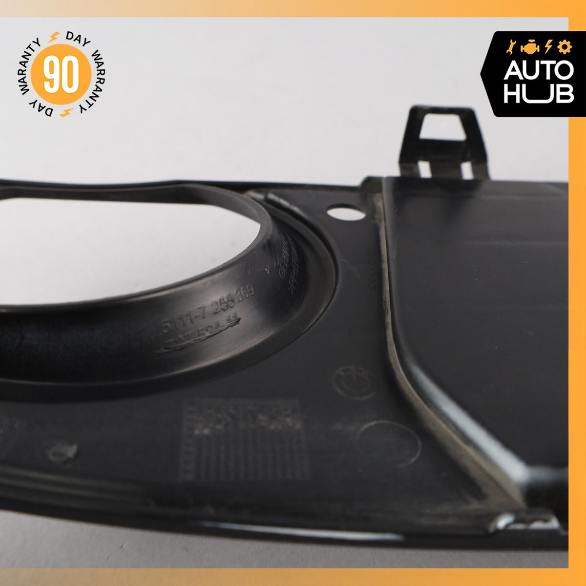 12-15 BMW F30 328i Bumper Left Side Fog Light Grille Grill OEM - photo 12