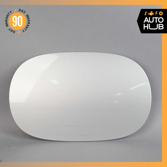 11-18 Porsche Cayenne 958 GTS Fuel Door Lid Gas Tank Cover Silver OEM - photo 1