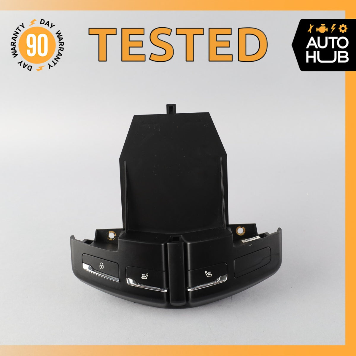 15-18 Porsche Cayenne 958 E-Hybrid Rear Seat Heat Lock Switch Control Panel OEM - photo 1