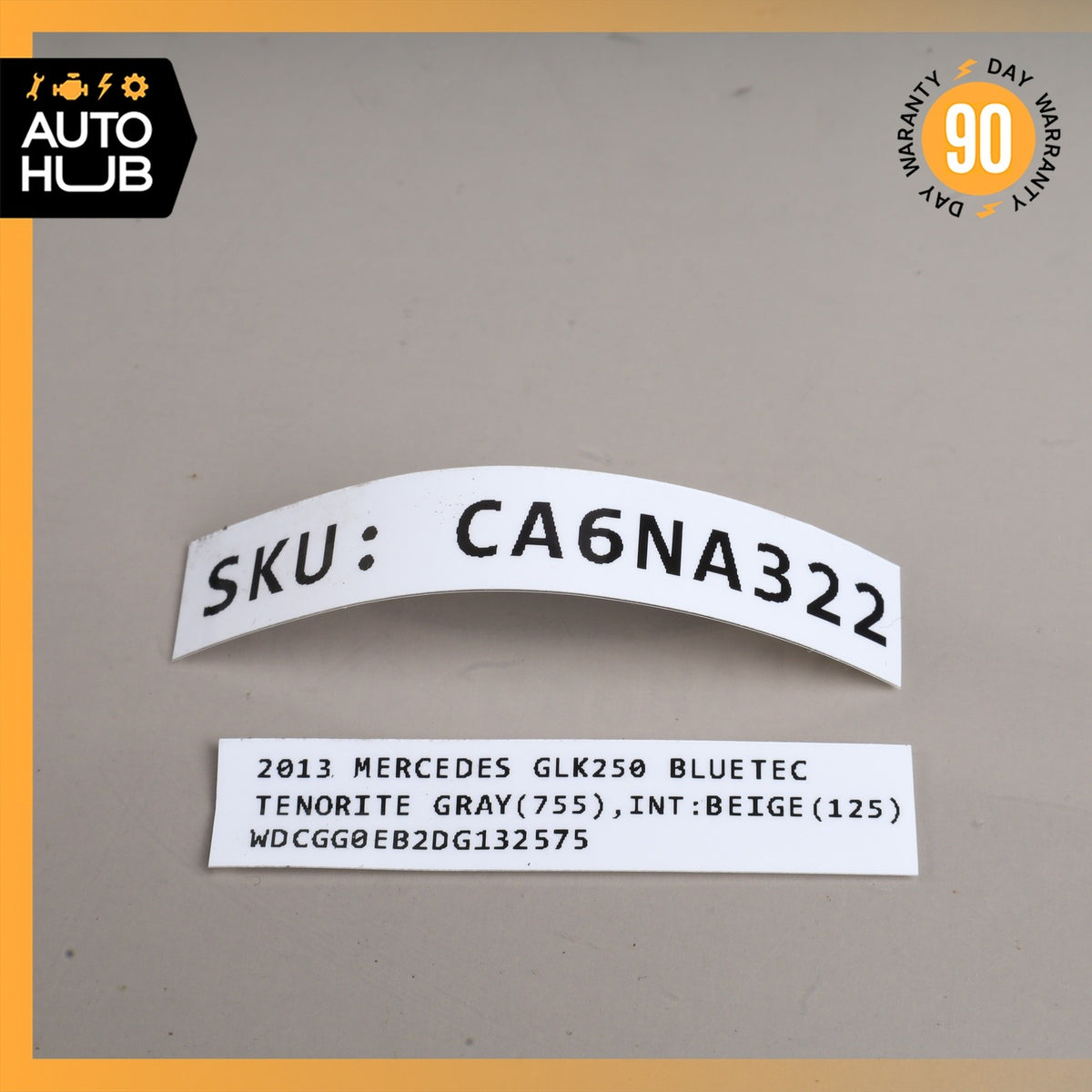 Mercedes X204 GLK250 E250 BlueTec Diesel Exhaust Gas Temperature Sensor OEM - photo 8