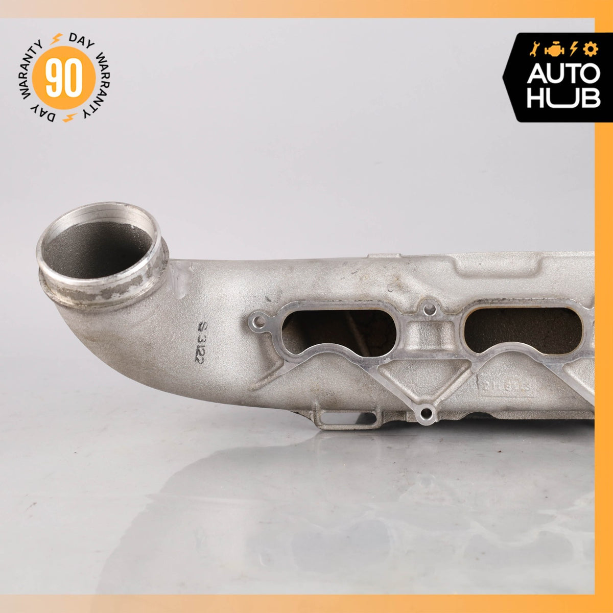 Mercedes R230 SL55 E55 AMG Left Side Engine Kompressor Air Intake Manifold OEM - photo 7