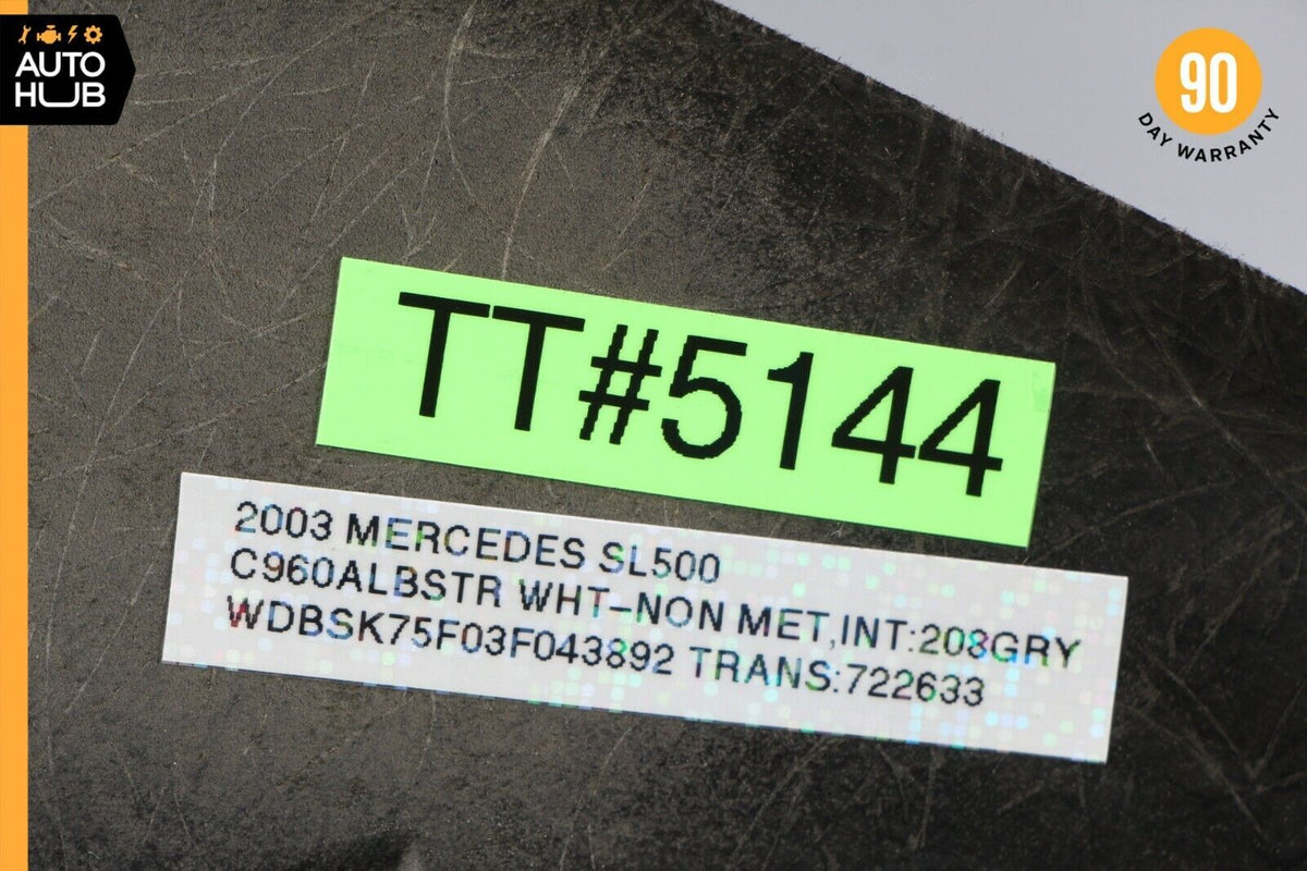 03-06 Mercedes R230 SL500 SL55 Front Left Side Interior Trim Panel A Pillar OEM - photo 12