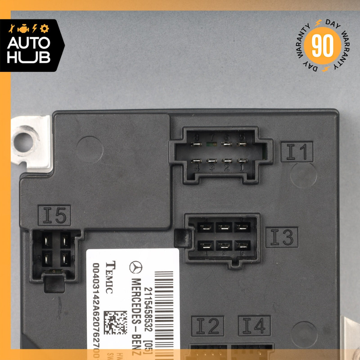 06-11 Mercedes W211 E63 AMG E350 Body Control Module BCM 2115458532 OEM - photo 5